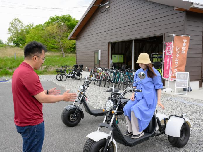 ▲乗り方は親切・丁寧に教えてくれるので大丈夫！